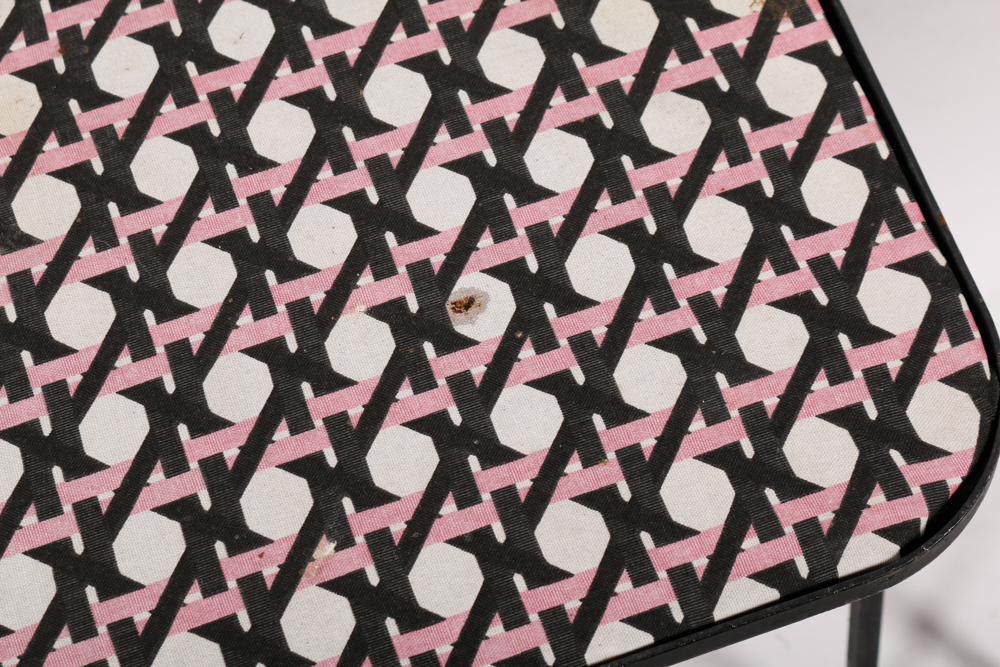 Set of Vintage Metal Side Chairs