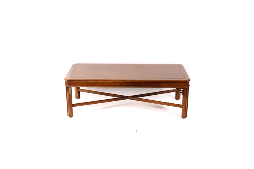Chinese Chippendale Style Coffee Table by Lane
