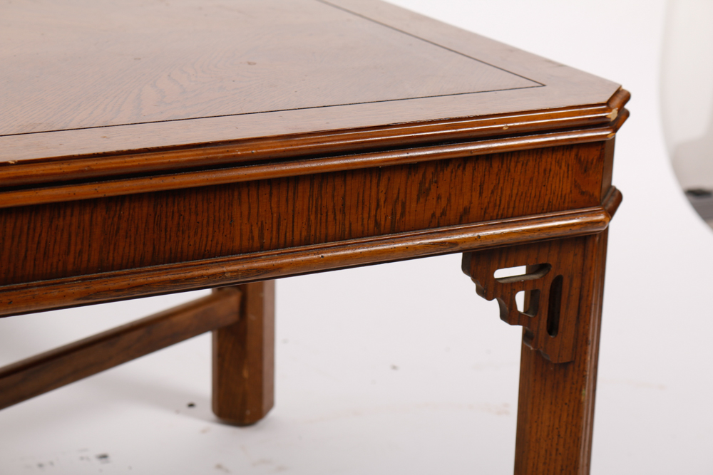 Chinese Chippendale Style Coffee Table by Lane