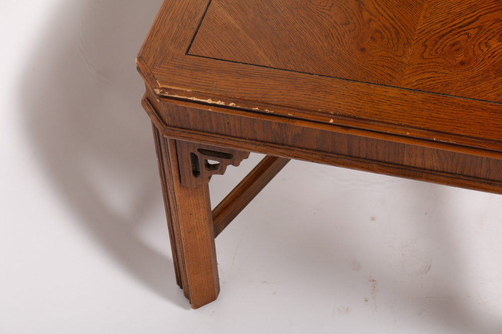 Chinese Chippendale Style Coffee Table by Lane