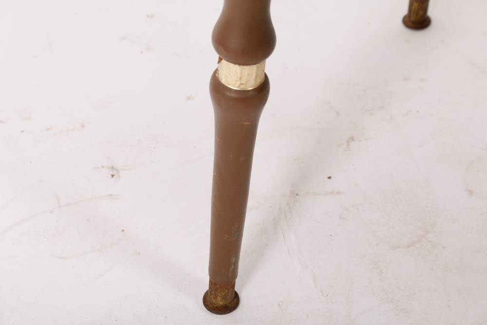 Mid-Century Step-Back End Table