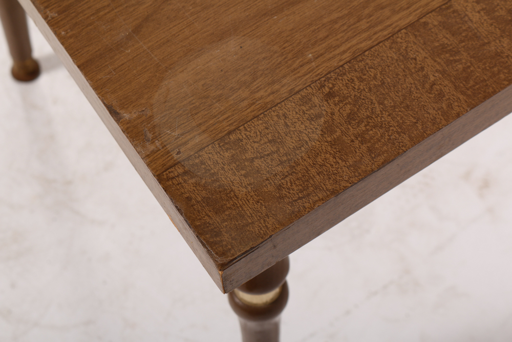 Mid-Century Step-Back End Table