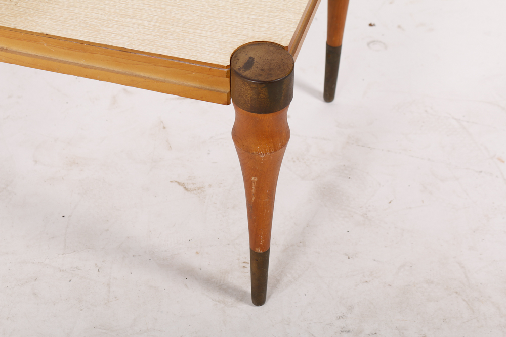 Mid-Century Step-Back End Table