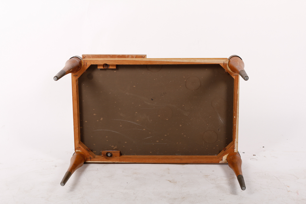 Mid-Century Step-Back End Table