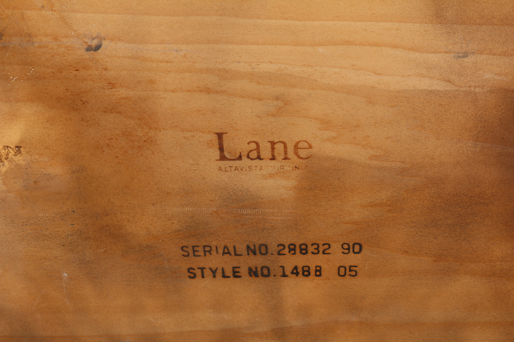 Chinese Chippendale Style Side Table by Lane