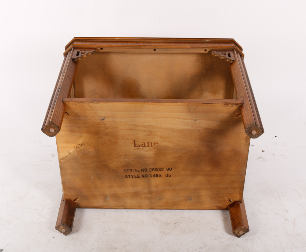 Chinese Chippendale Style Side Table by Lane