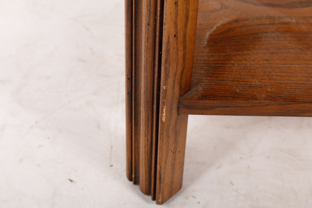 Chinese Chippendale Style Side Table by Lane