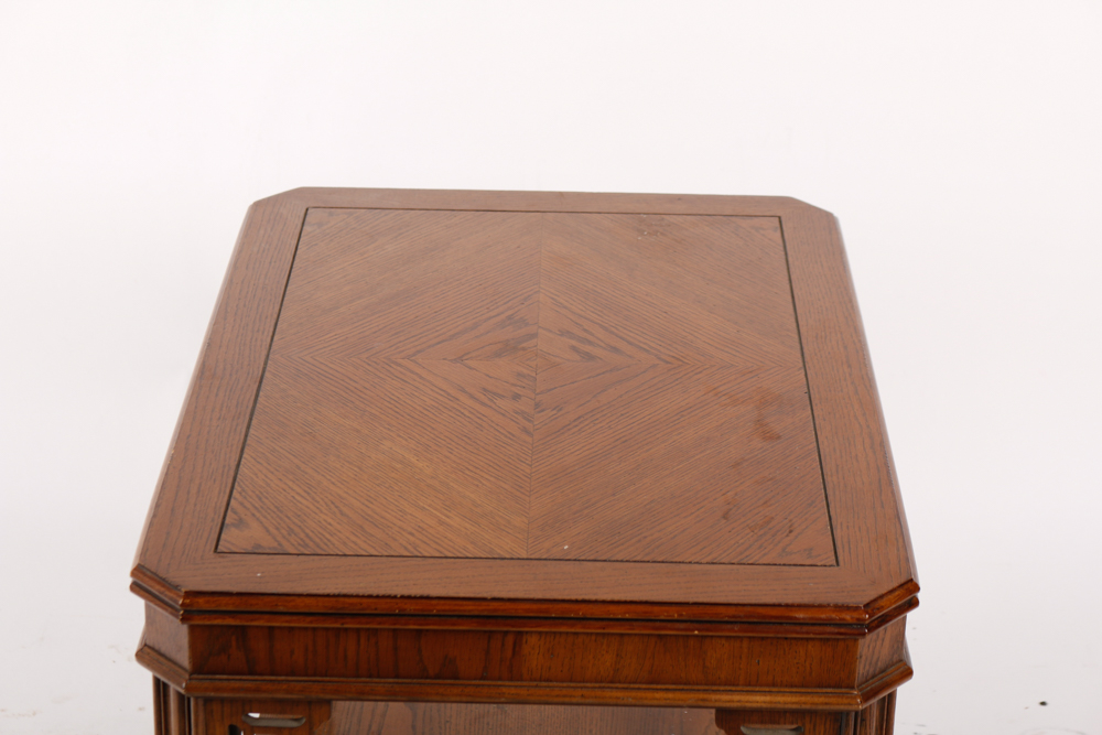 Chinese Chippendale Style Side Table by Lane