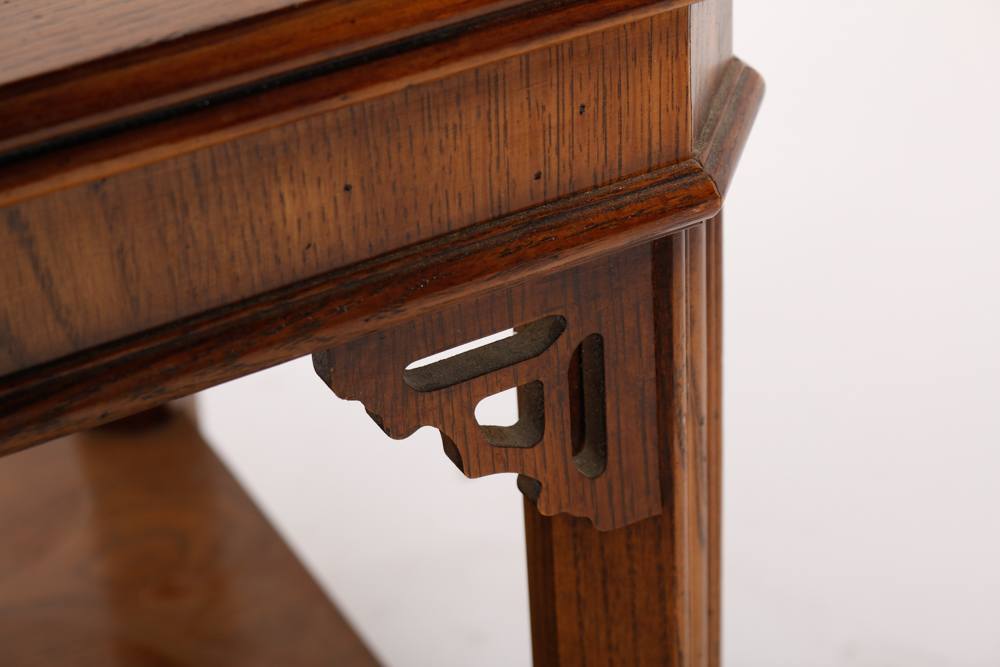 Chinese Chippendale Style Side Table by Lane