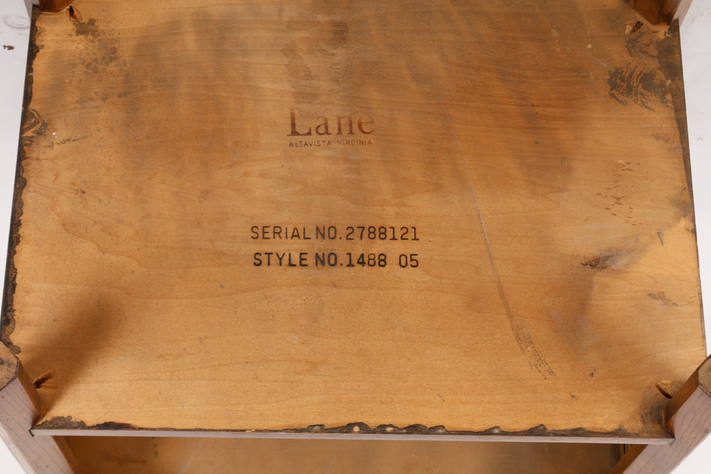 Chinese Chippendale Style Side Table by Lane