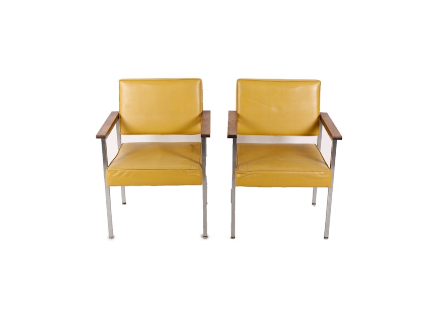 Vintage Armchairs by All Steel