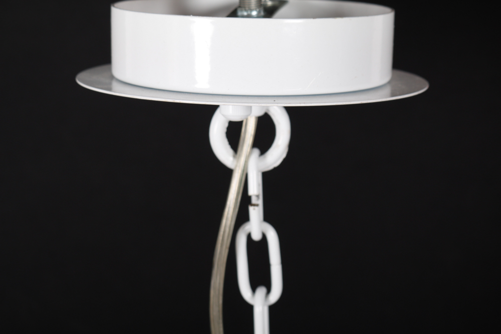 White Picket Fence Pendant Light