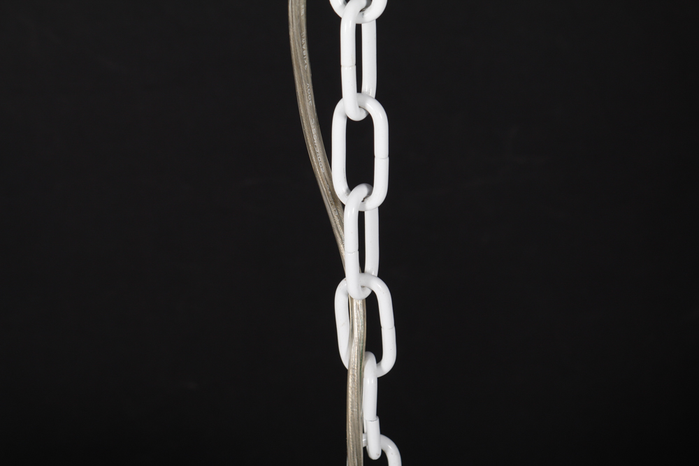 White Picket Fence Pendant Light