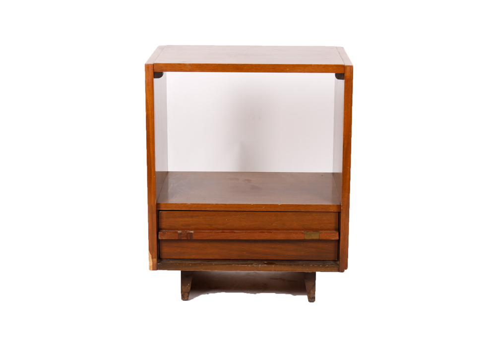 Mid Century Modern Walnut Side Table