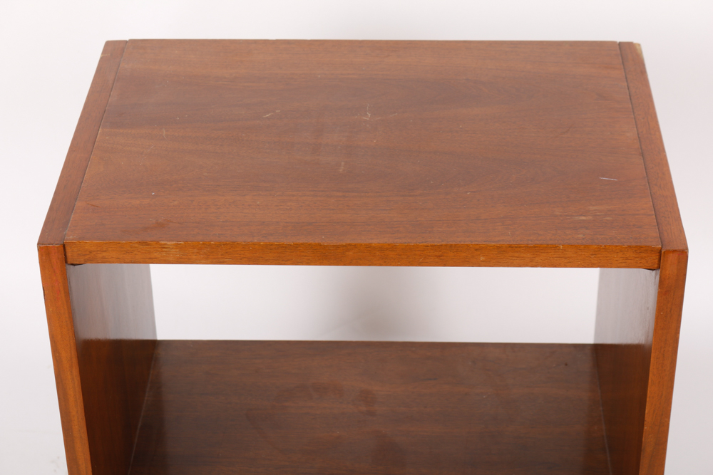 Mid Century Modern Walnut Side Table