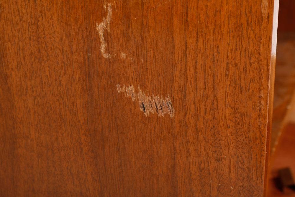 Mid Century Modern Walnut Side Table