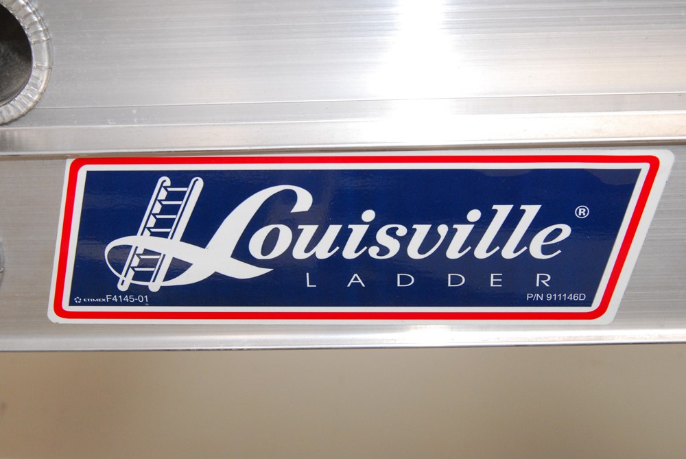 Aluminum All American 6' A-Frame and Louisville Ladder 16' Extension Ladder