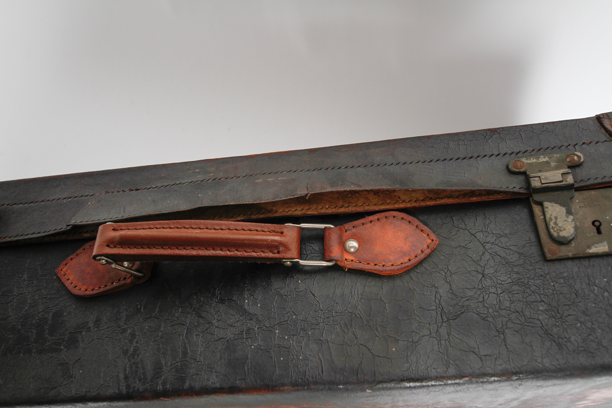 Collection of Vintage Suitcases including Drew and Sons