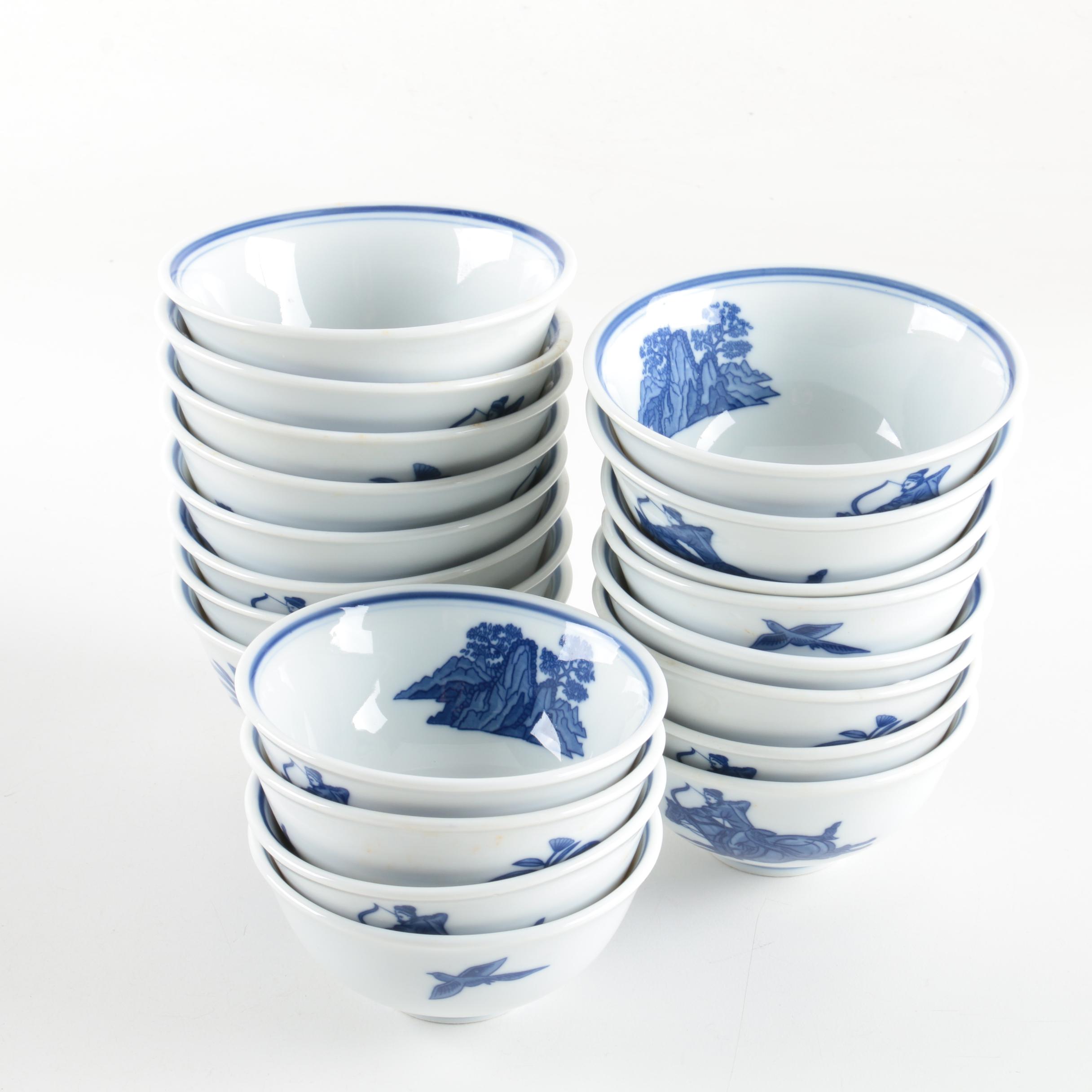 East Asian Porcelain Dinnerware