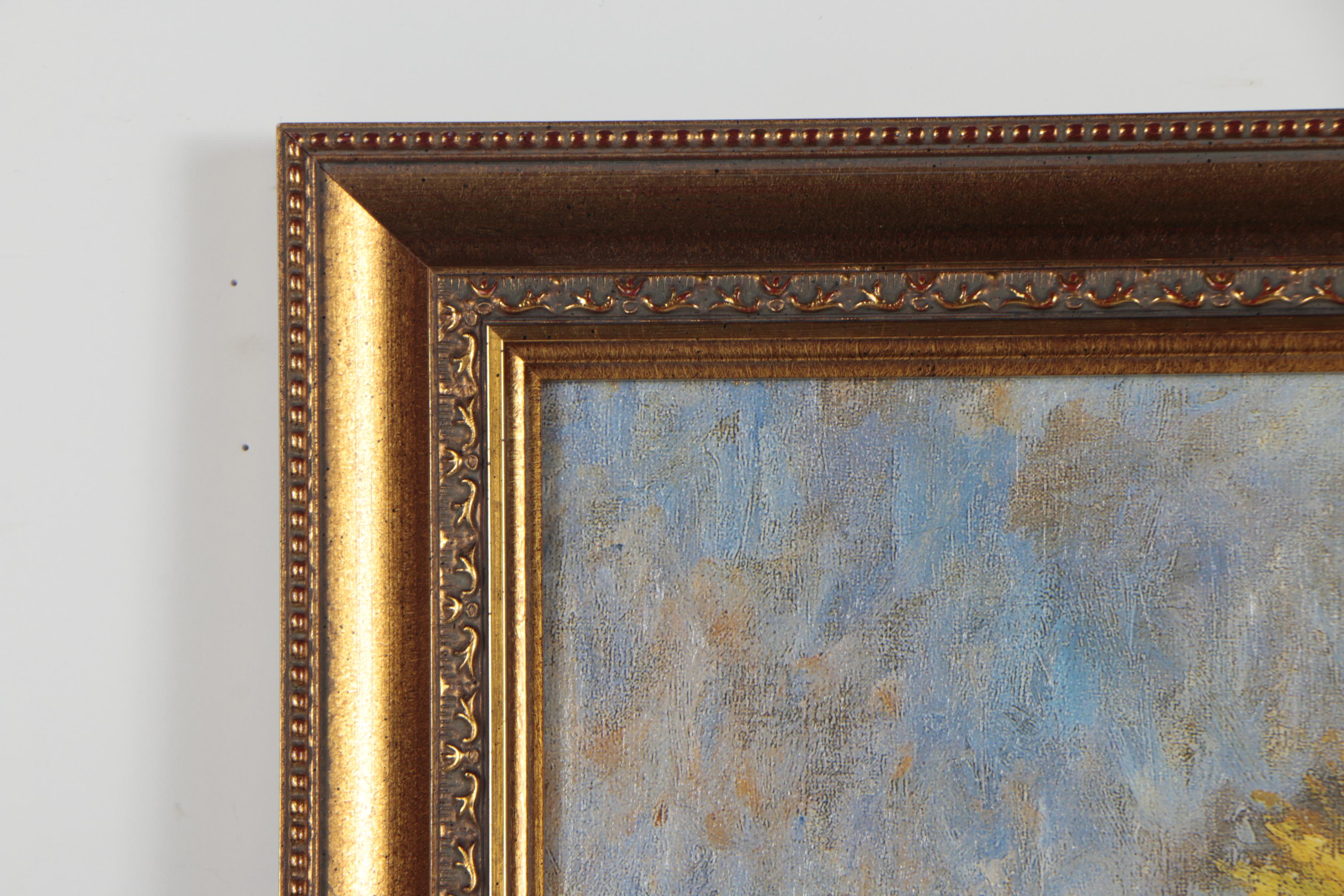 Offset Lithographic Reproduction After Claude Monet's "Bouquet of Sunflowers"