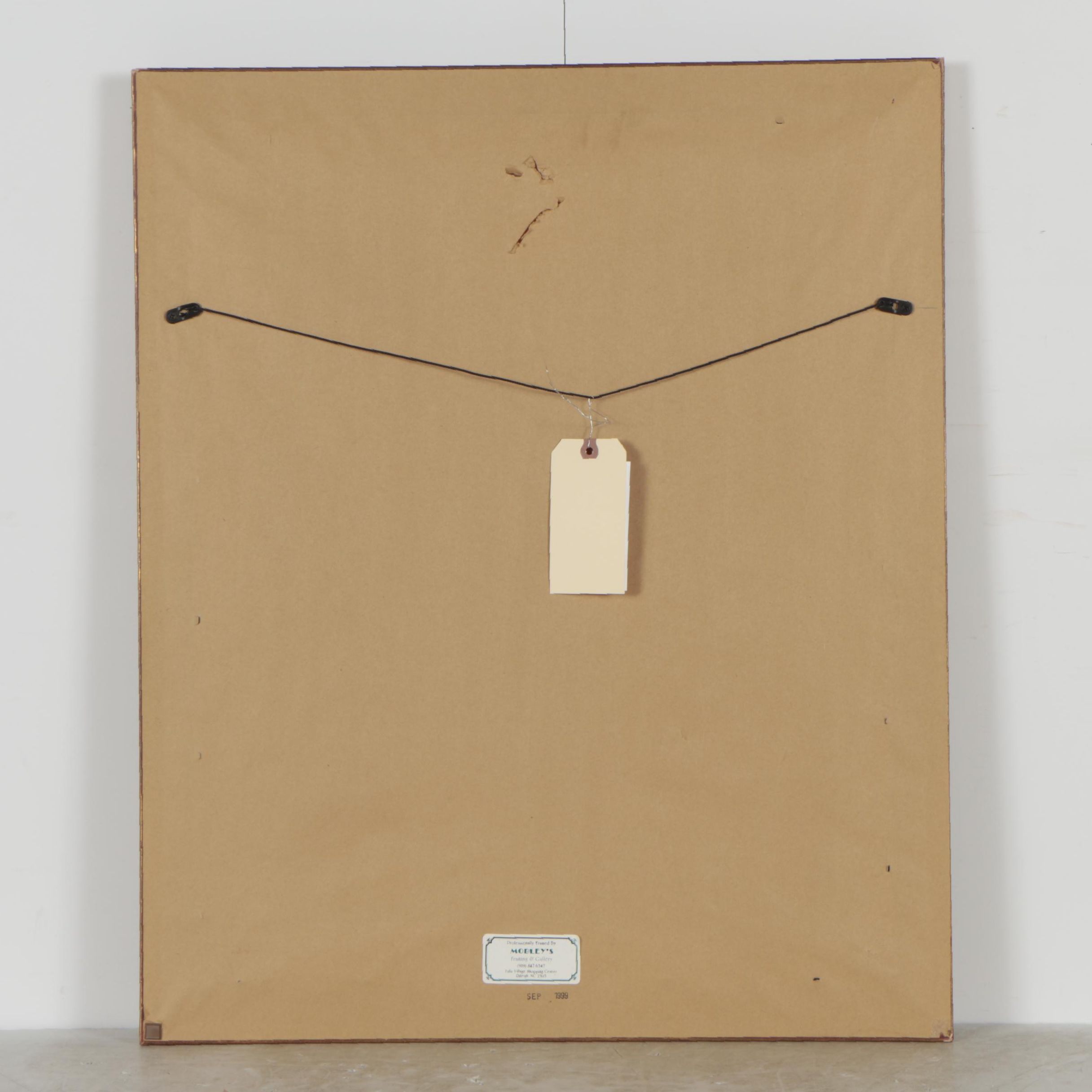 Offset Lithographic Reproduction After Claude Monet's "Bouquet of Sunflowers"