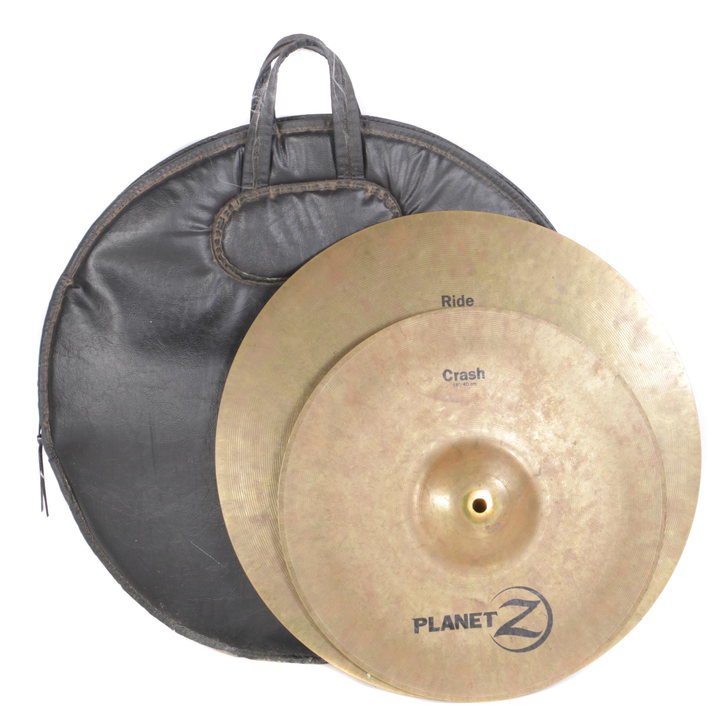Zildjian Planet Z Crash and Ride Cymbals