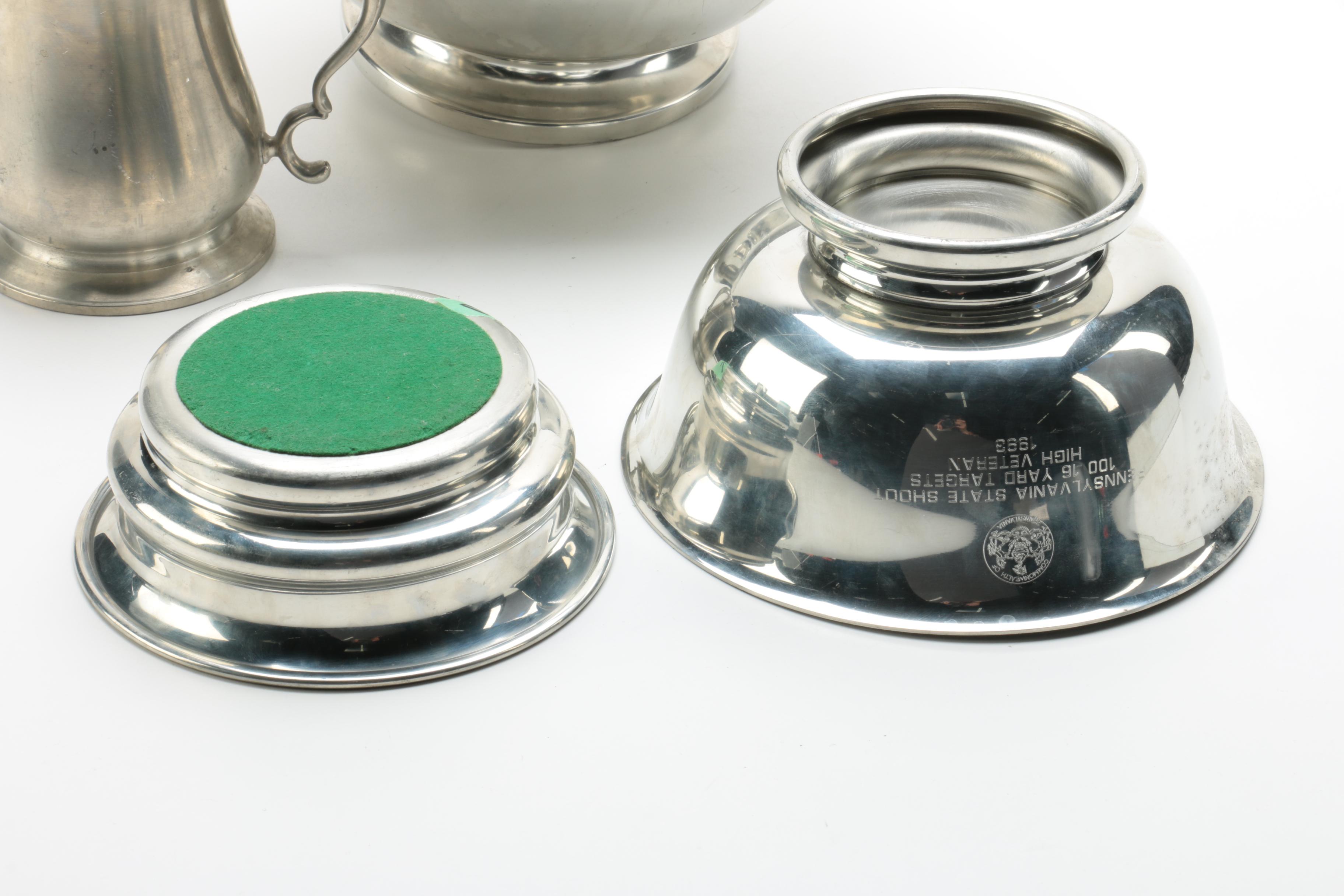 Royal Selangor Pewter Tankard and Other Pewter