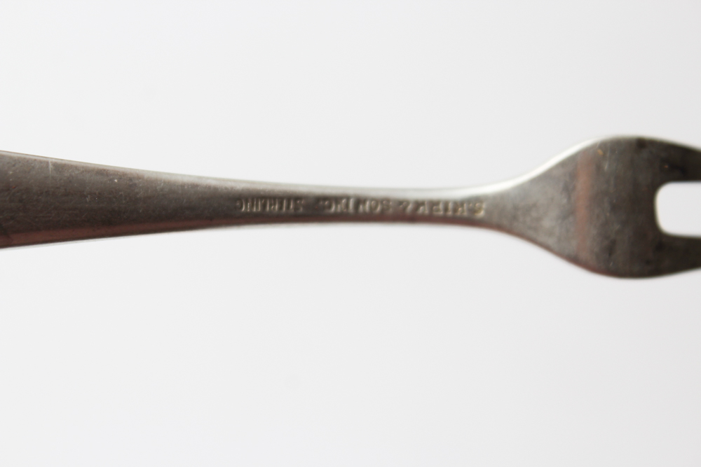 Vintage S. Kirk & Son Sterling Silver "Repousse" Spoon and Fork