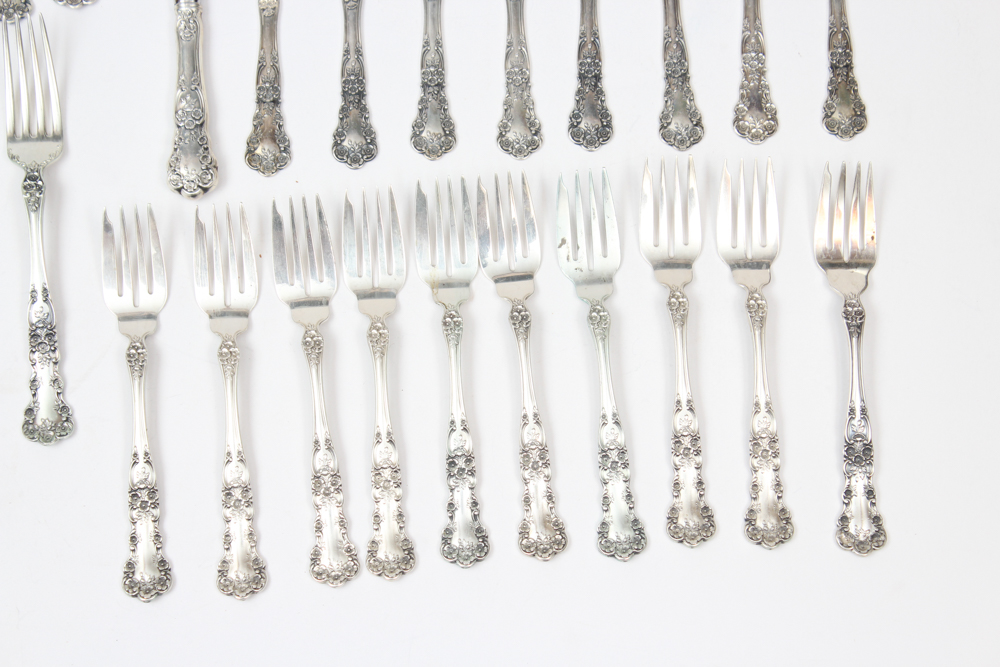 Vintage Gorham Sterling Silver "Buttercup" Flatware