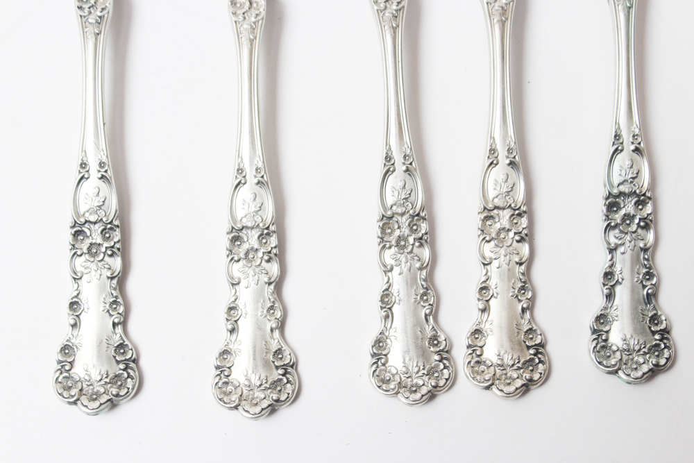 Vintage Gorham Sterling Silver "Buttercup" Flatware