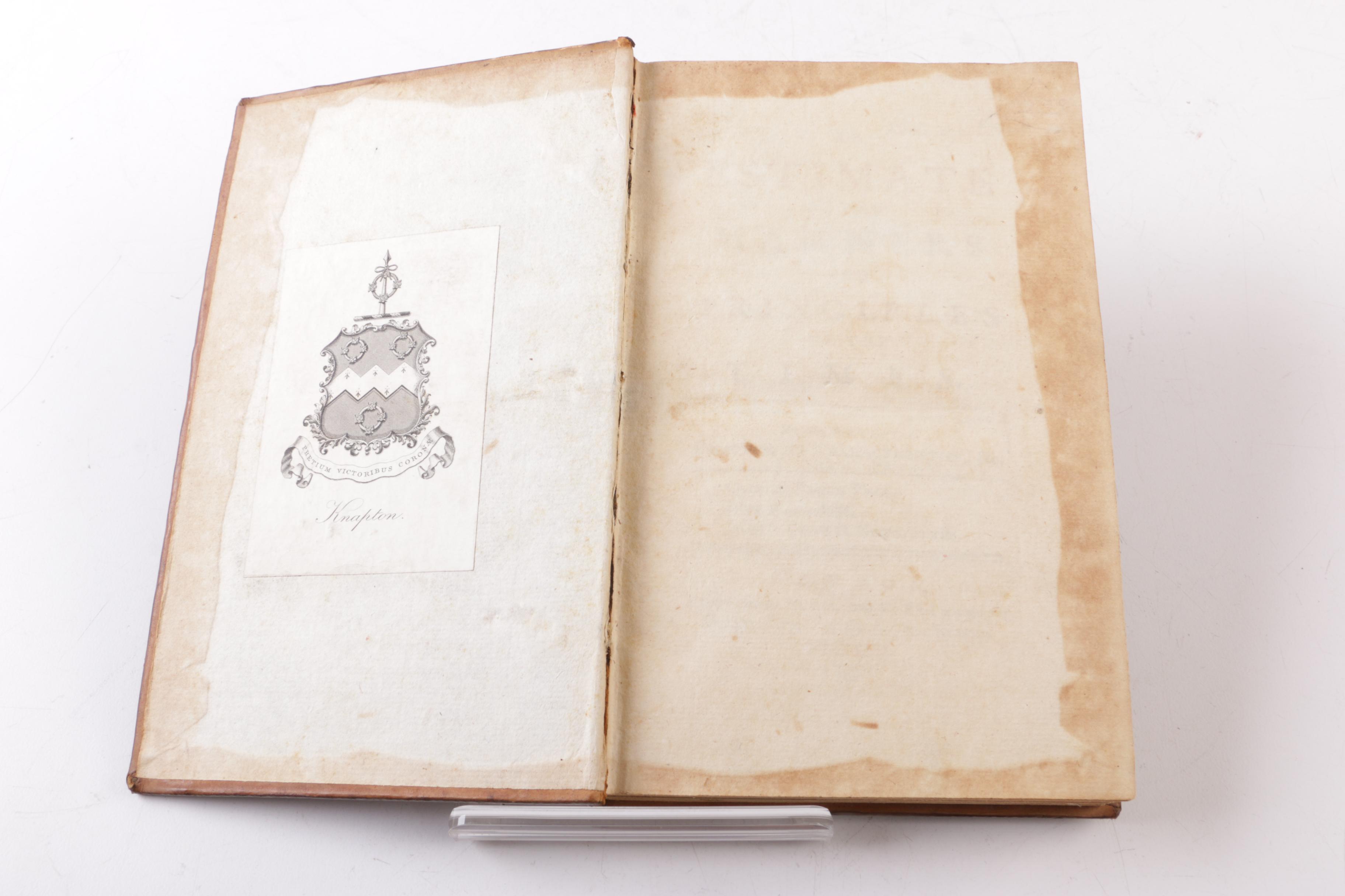 1757 "An Estimate of the Manners and Principles of the Times" by John Brown