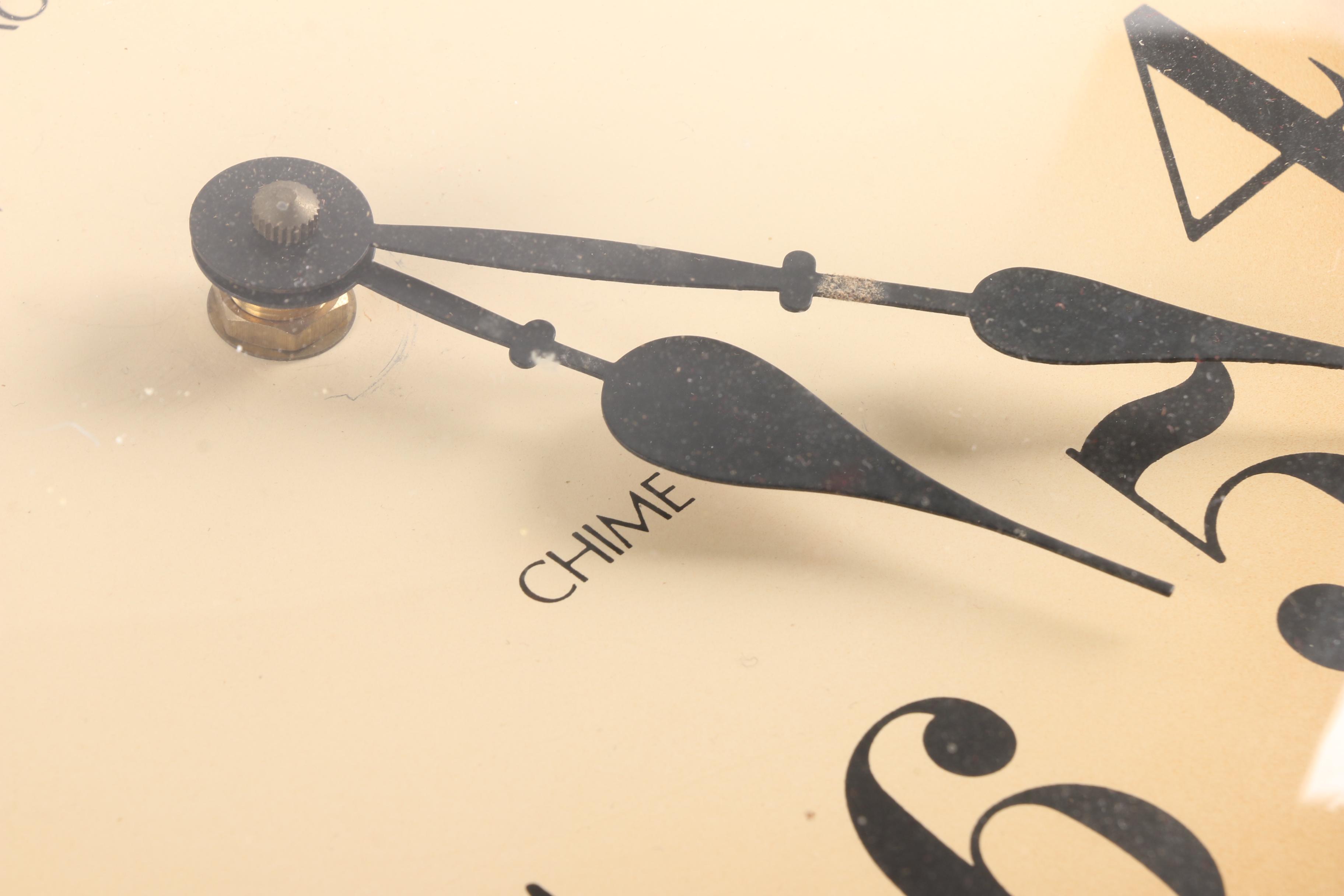 Verichron Chiming Quartz Regulator Wall Clock