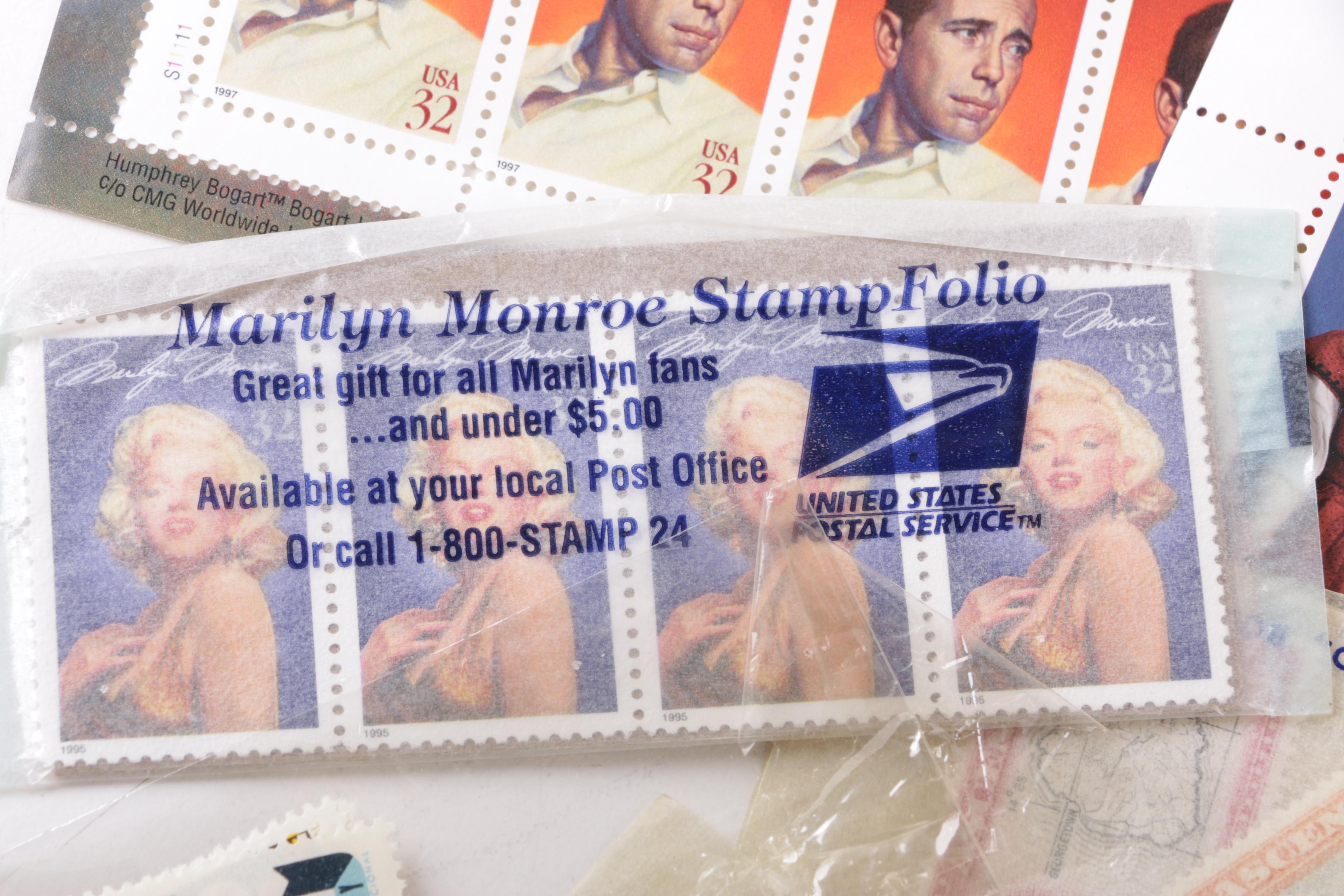 International and United States Postage Stamps