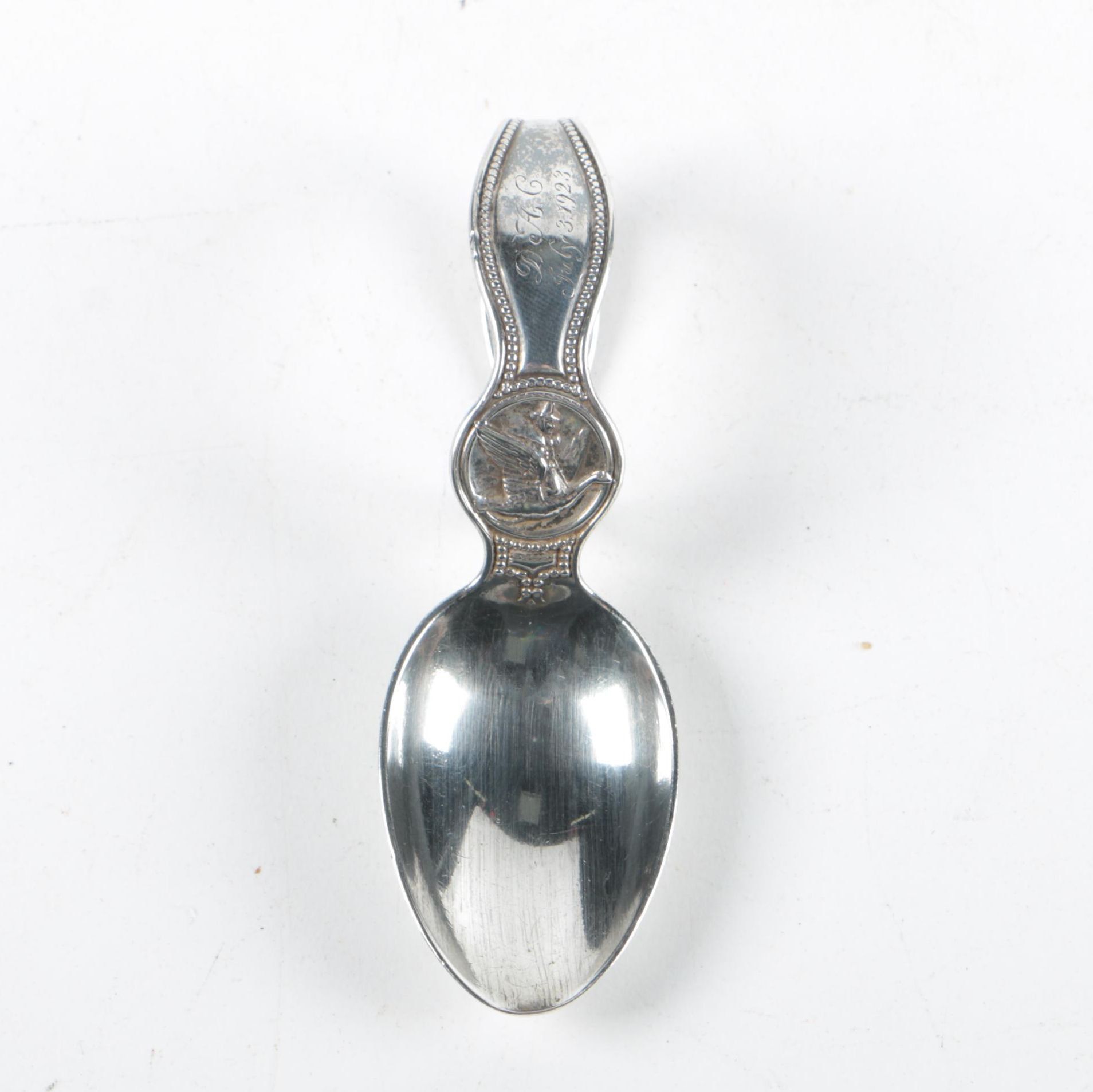 Tiffany & Co. "Mother Goose" Sterling Silver Baby Spoon
