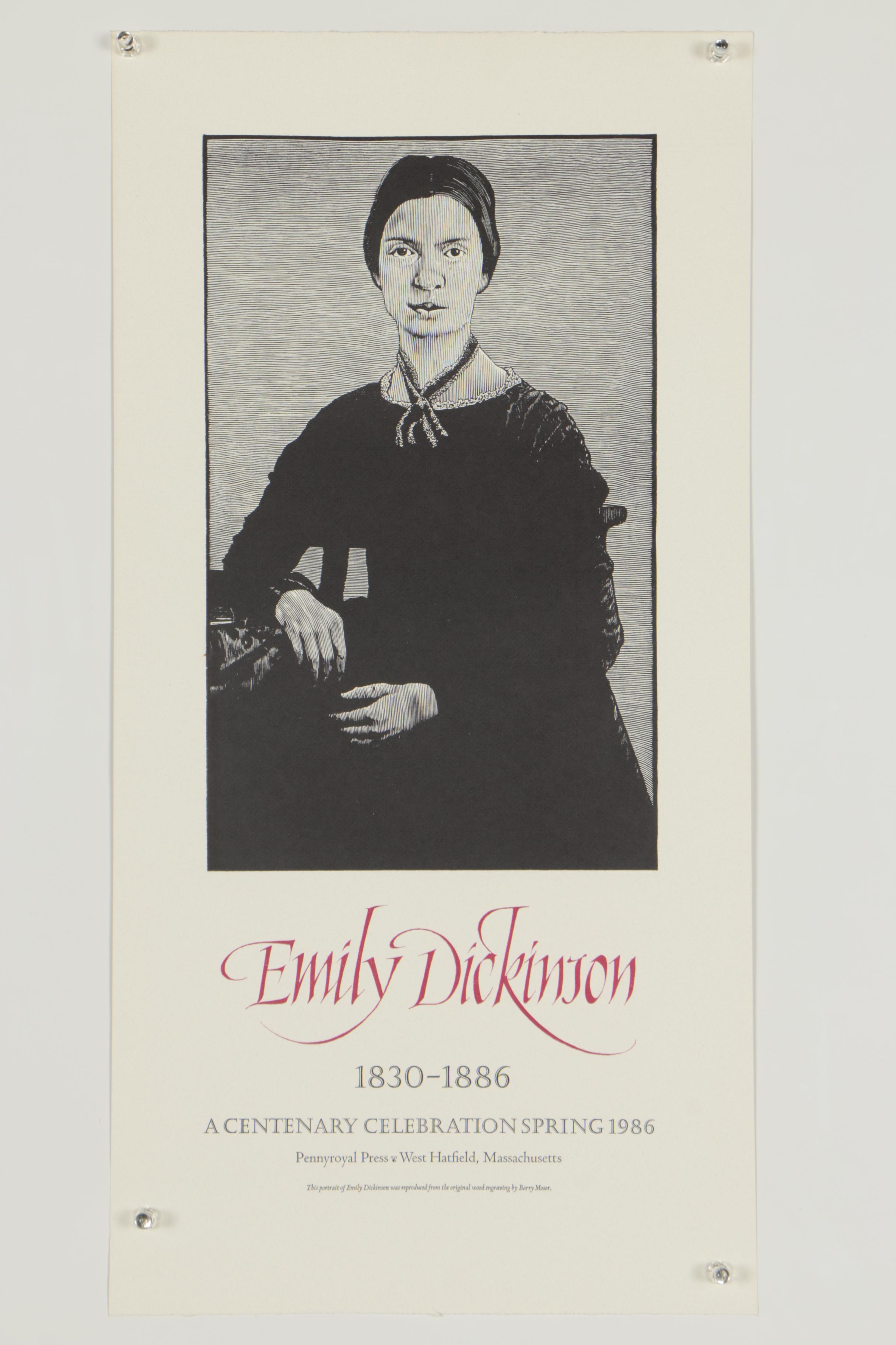 Vintage Posters Featuring Emily Dickinson