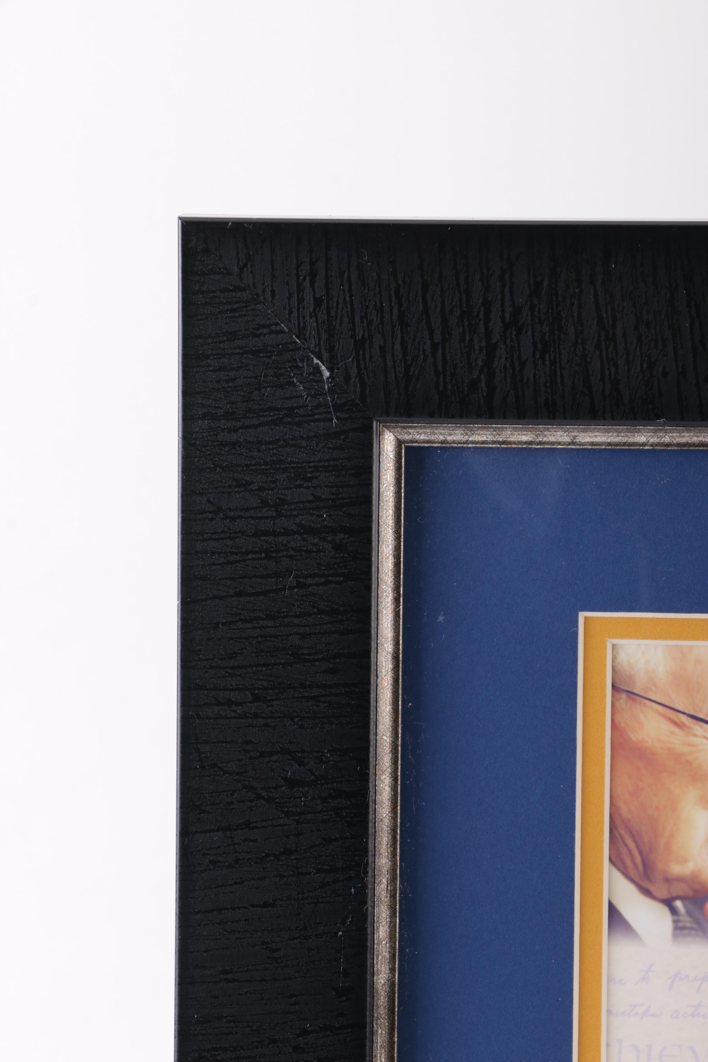 John Wooden Commemorative Plaque