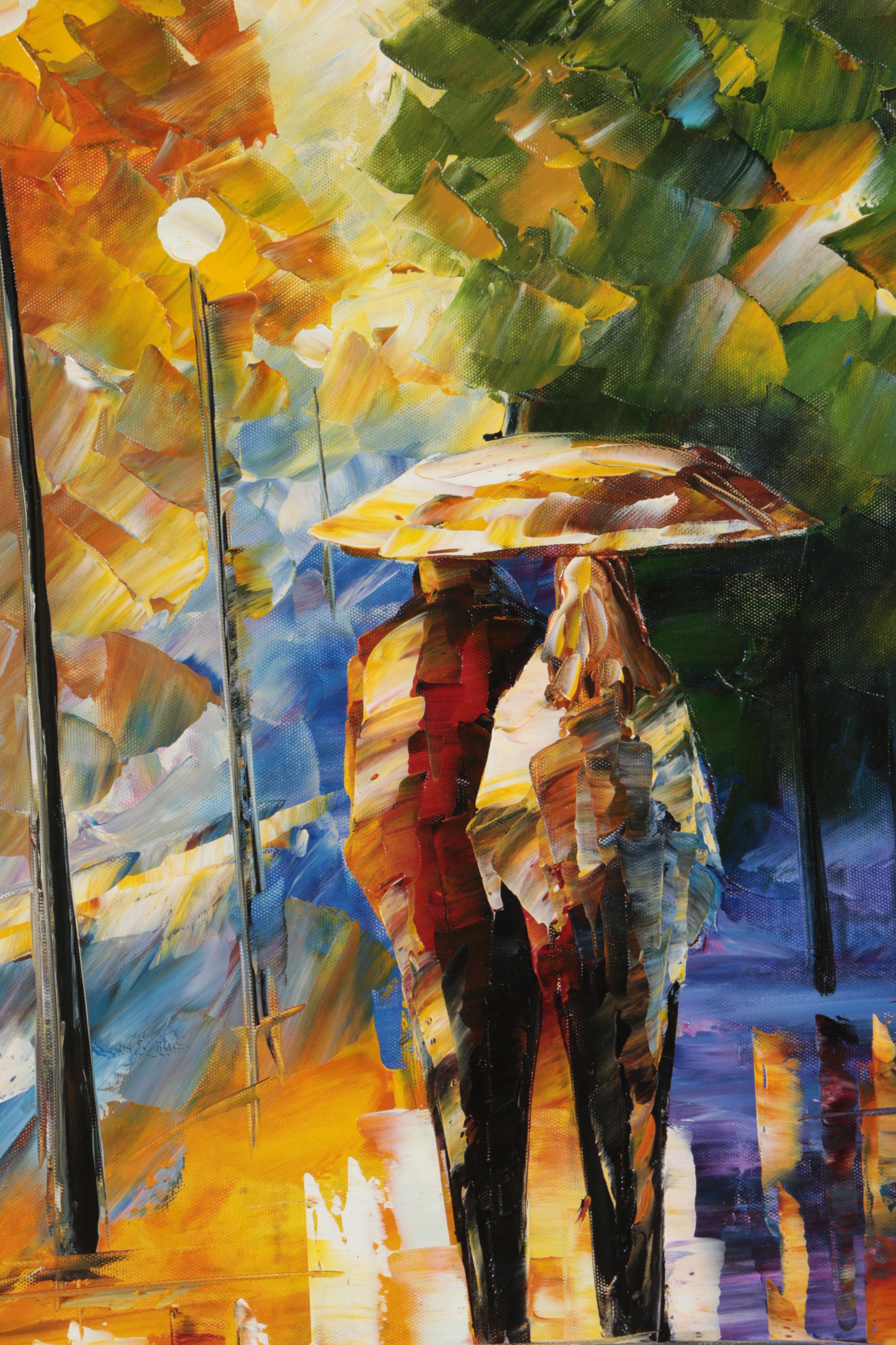 Leonid Afremov Oil Painting