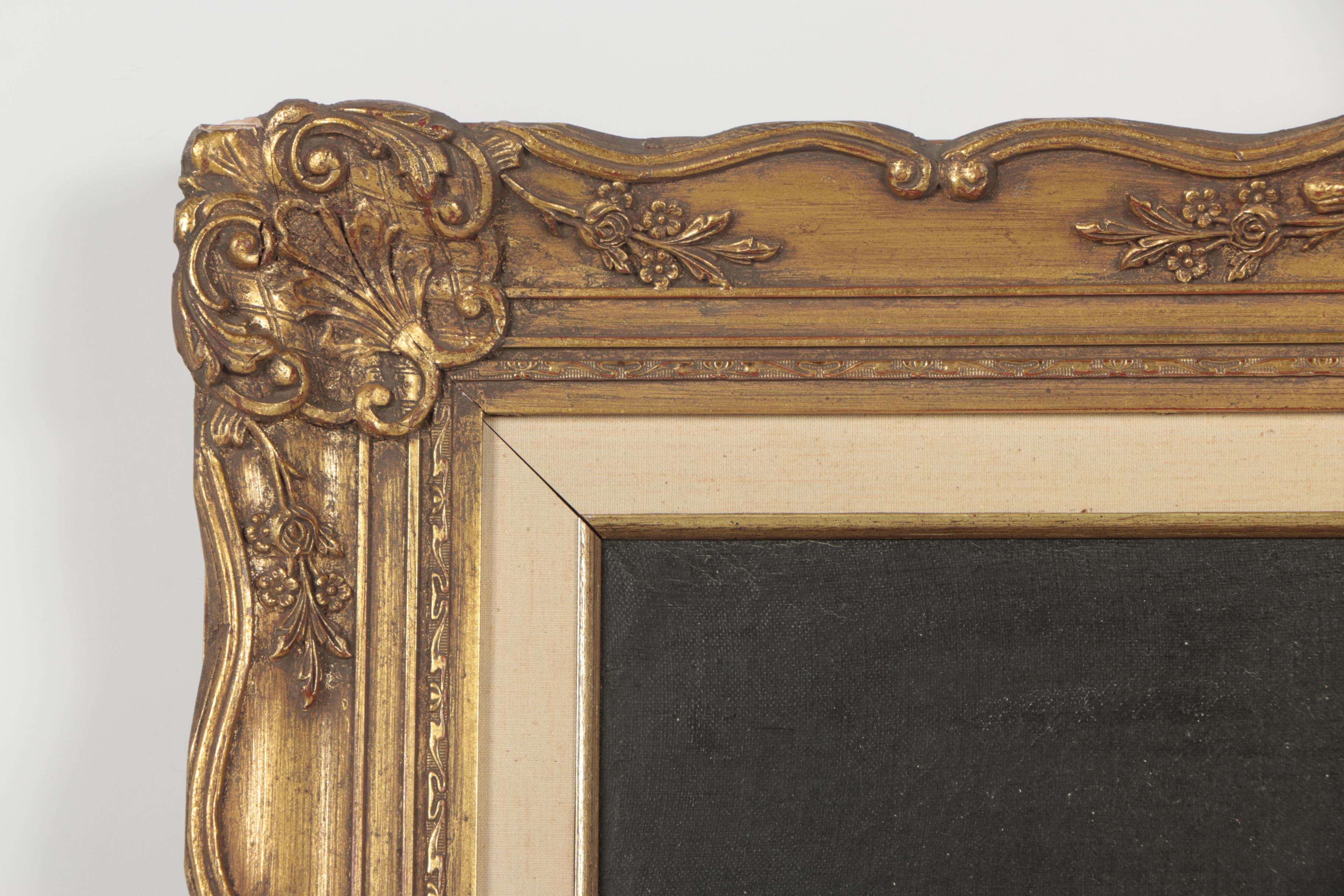 Oil Still Life Painting of Fruits and Wine