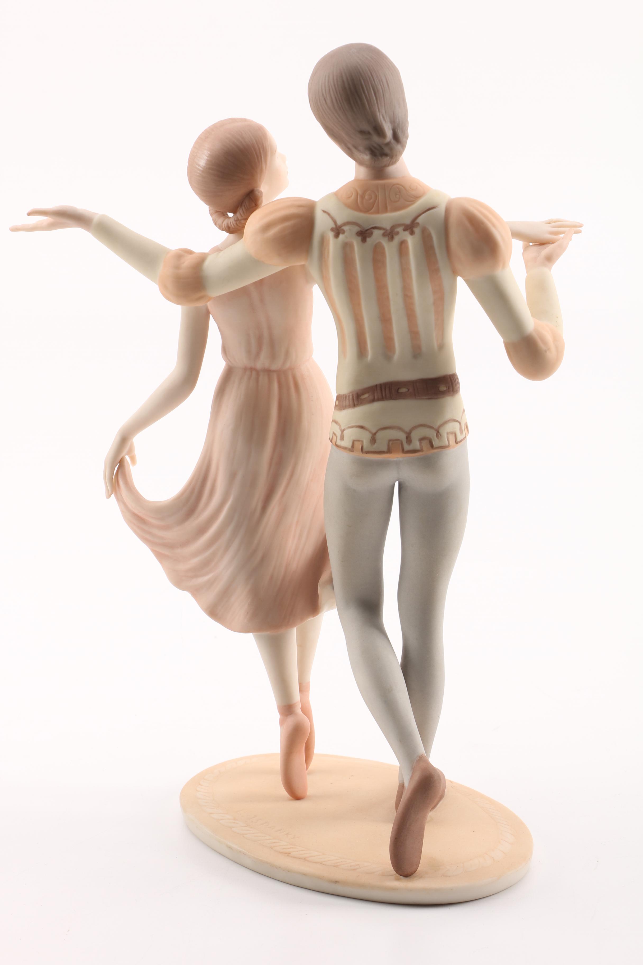 Limited Edition Laszlo Ispanky Figurine of a Dancing Couple