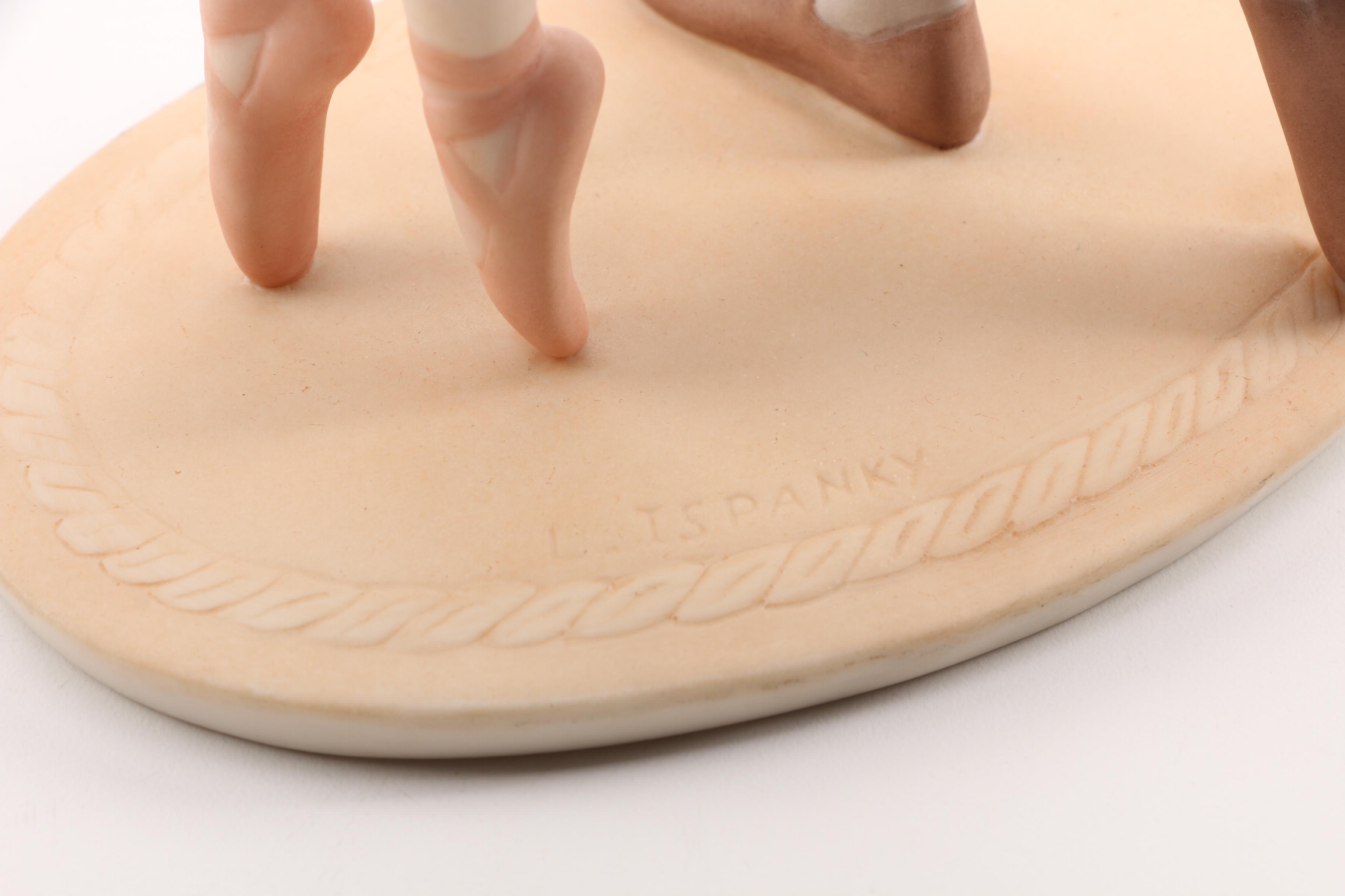 Limited Edition Laszlo Ispanky Figurine of a Dancing Couple