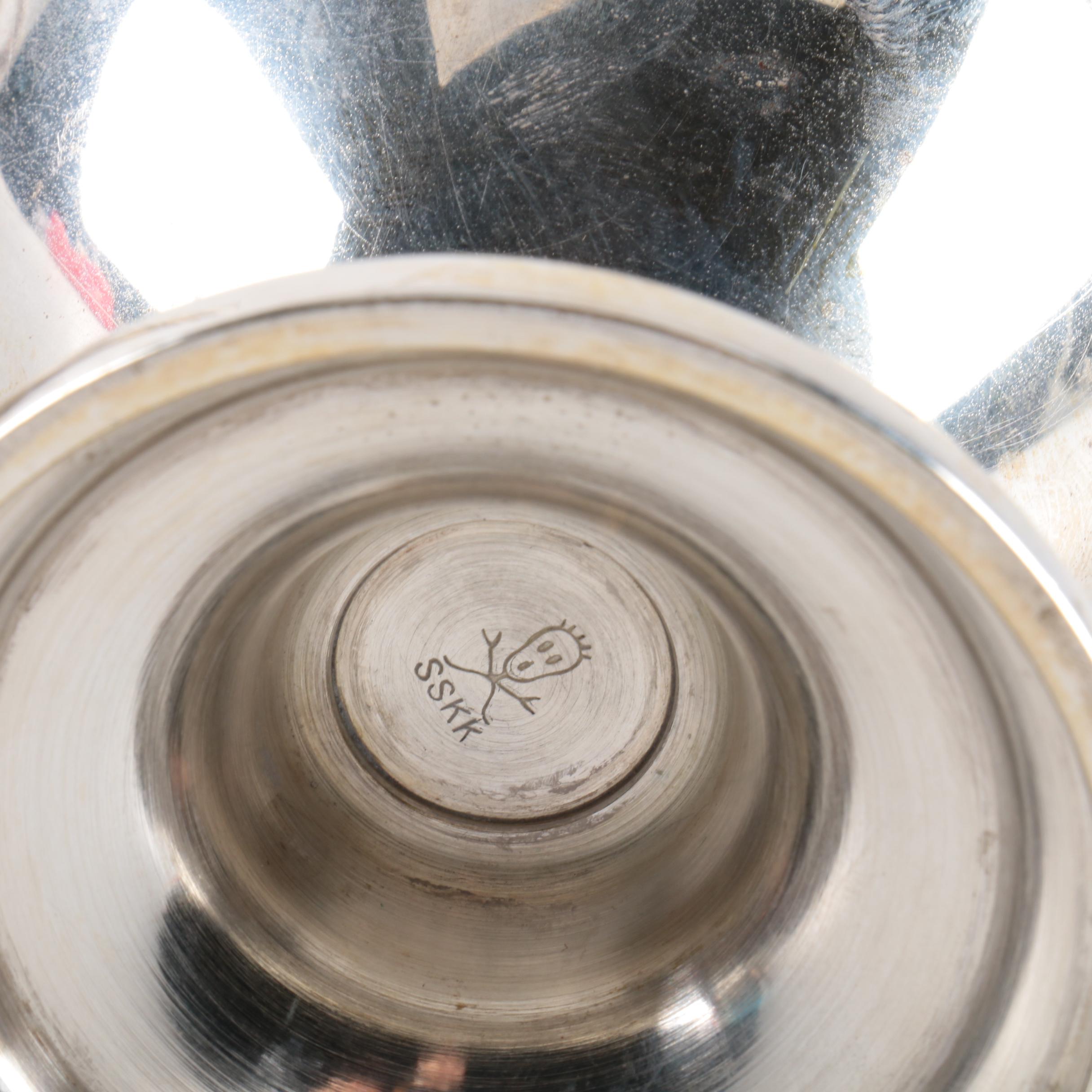 Sato Shoji Japanese Silver Plate Coffee and Tea Service