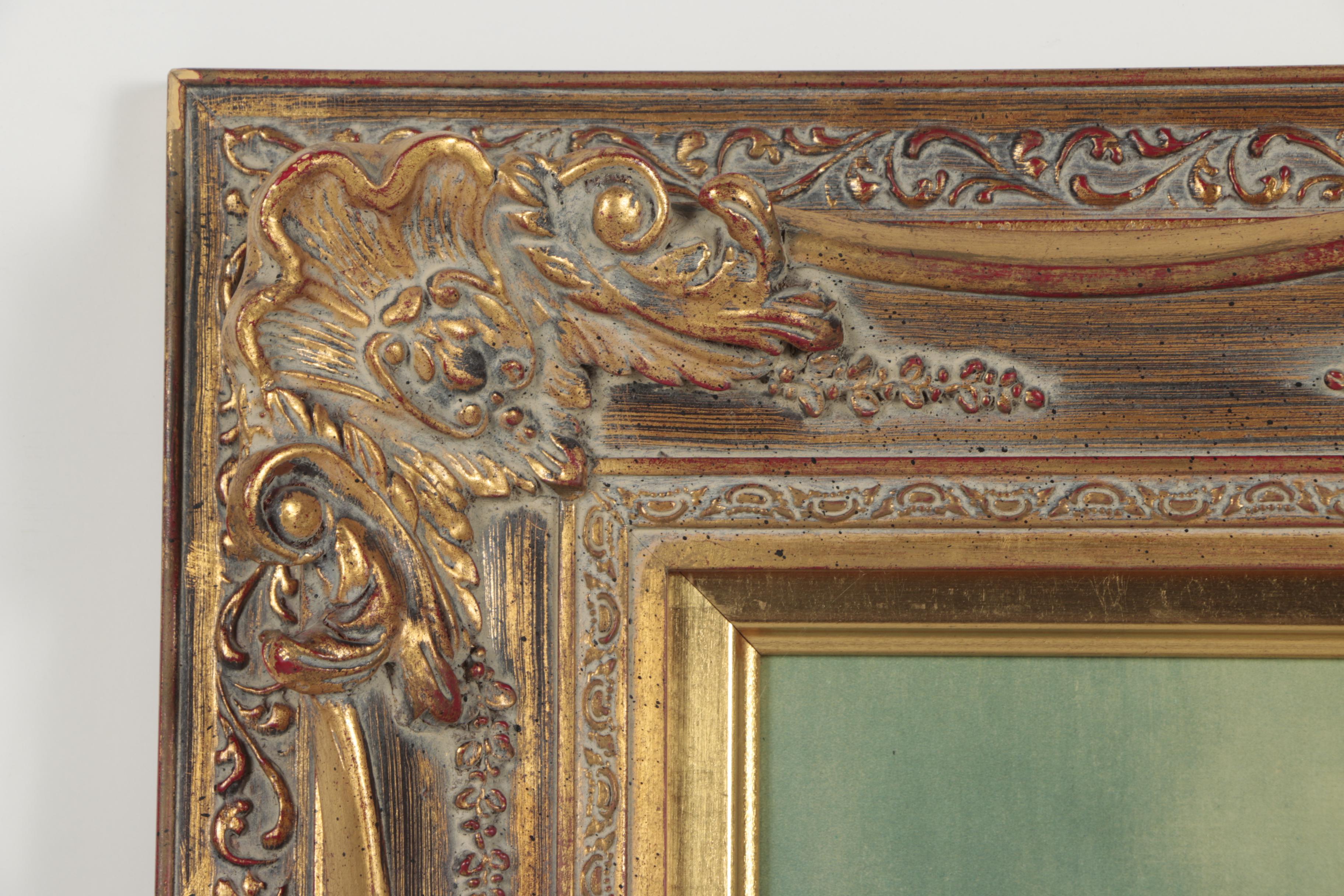 Offset Lithograph After Joanne Pemberton Longman's "Lady in a Blue Dress"