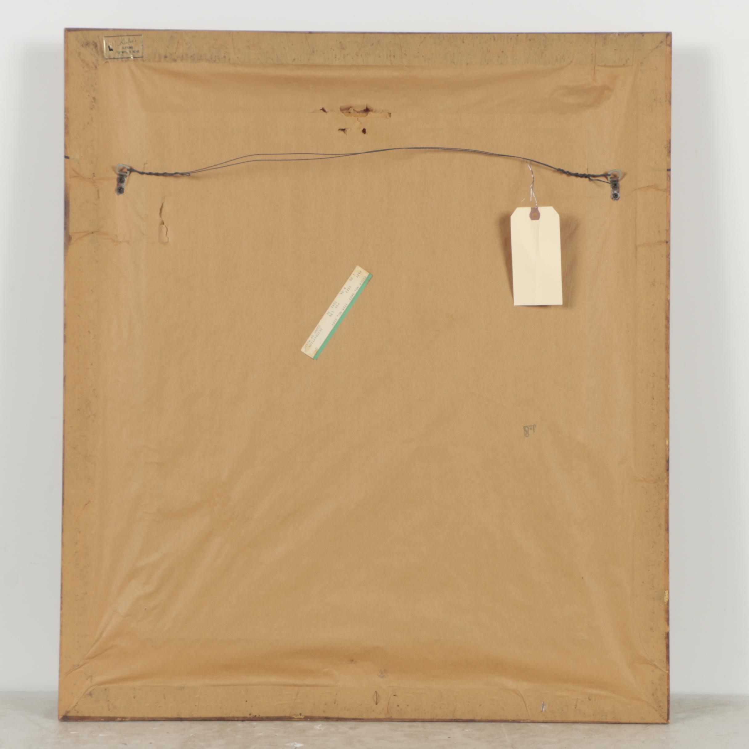 Offset Lithograph After Joanne Pemberton Longman's "Lady in a Blue Dress"