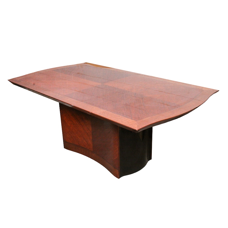 High Gloss Bubinga Veneer Conference or Dining Table