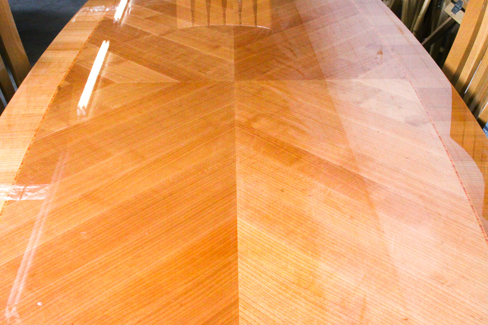 Italian Modern Dining Table and Chairs by Excelsior Designs