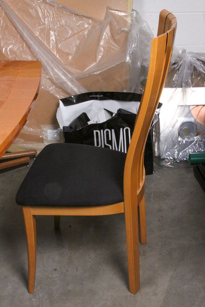 Italian Modern Dining Table and Chairs by Excelsior Designs