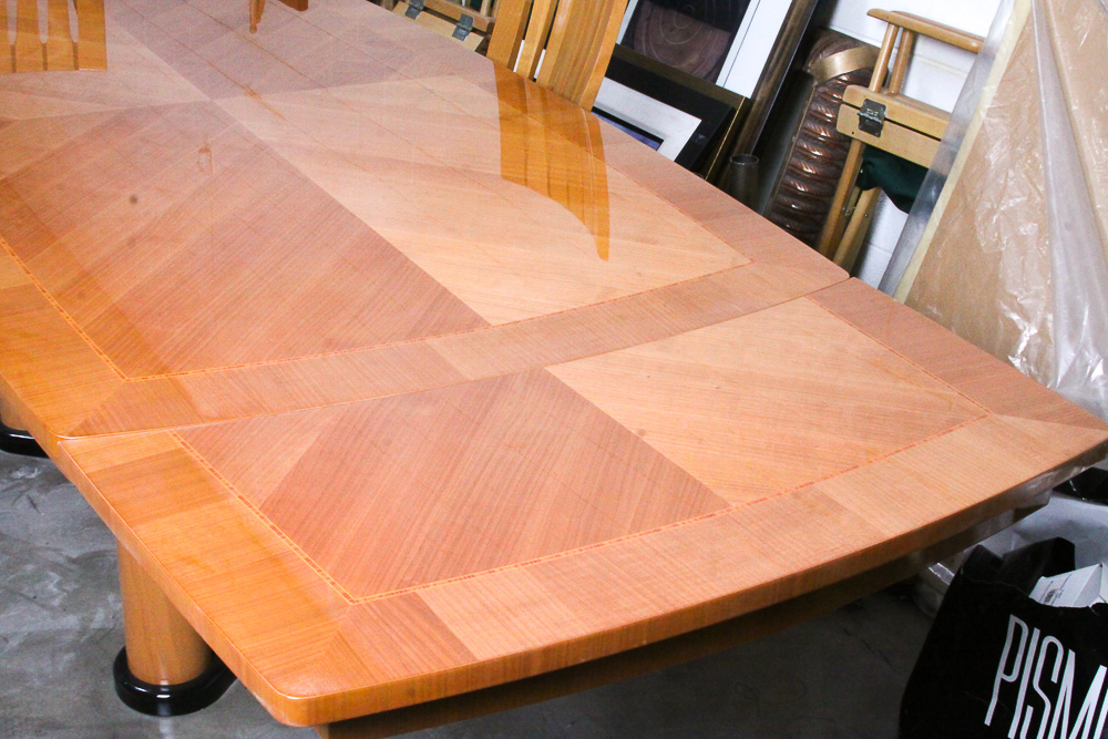 Italian Modern Dining Table and Chairs by Excelsior Designs