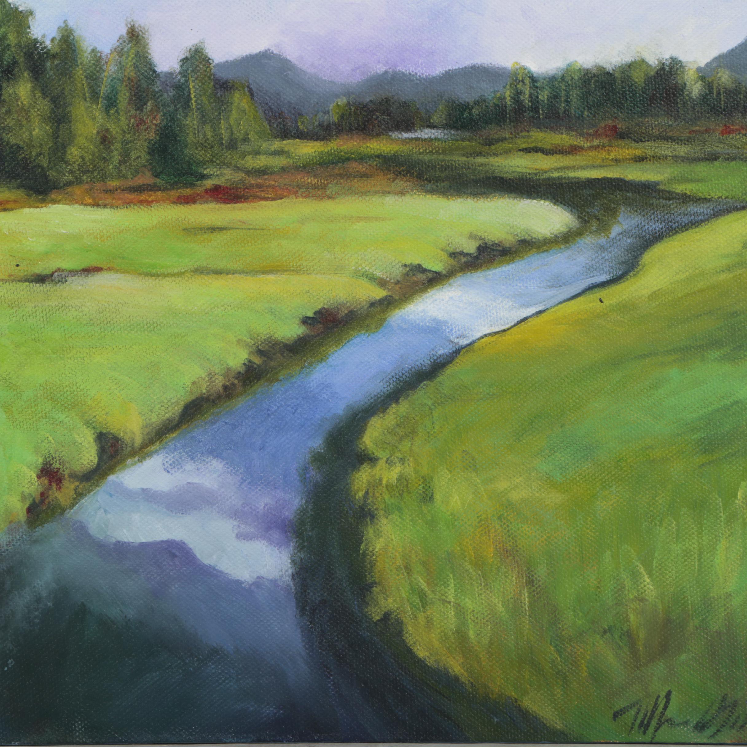 Tsun Ming Chmielinski Oil Paintings of Nature Scenes