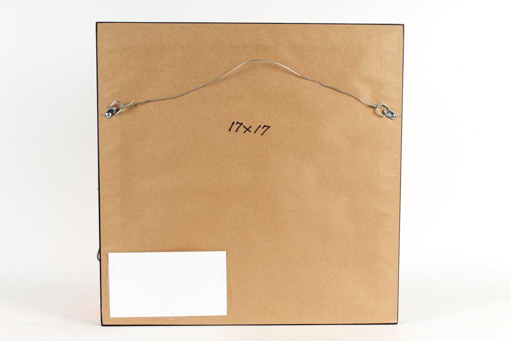 Jeffrey Waller Acrylic Painted Carved Wooden Sculpture