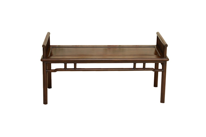 Vintage Chinese Style Accent Bench